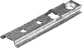 Крепеж с дистанциром для монтажа фасадной и террасной доски металлический ЗУБР Планка-Волна 75 мм 160 шт. (30703-75)