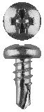 Оцинкованные саморезы со сверлом для листового металла ЗУБР СЛМ-СЦ 9.5 х 3.5 мм 50 шт. (300176-35-09)