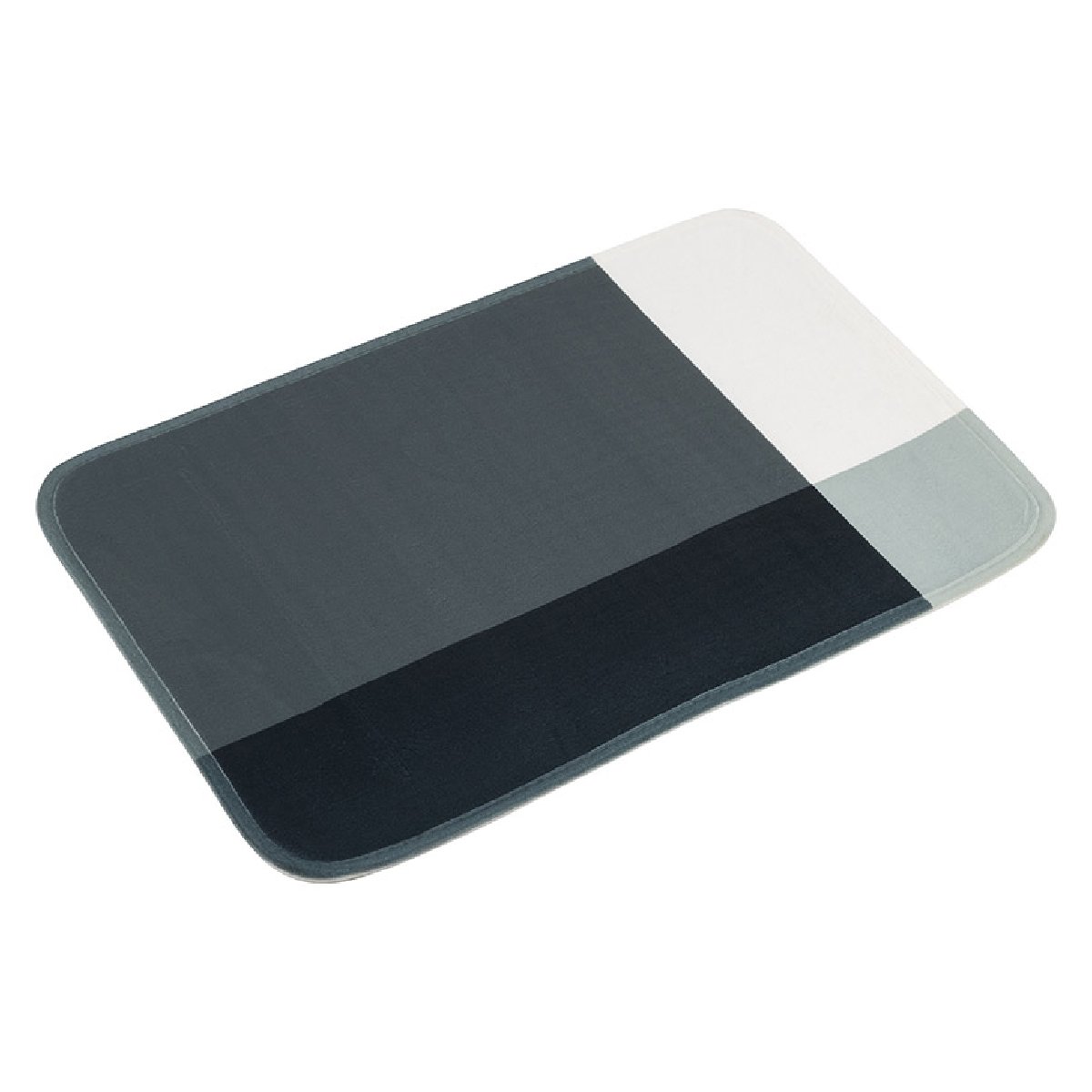 Коврик для ванной с принтом Cubes , 40x60 см, цвет-серо-черный (102531)Купить