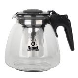 Чайник заварочный RASHEL R-6111, жаропрочное стекло, 1.1 л