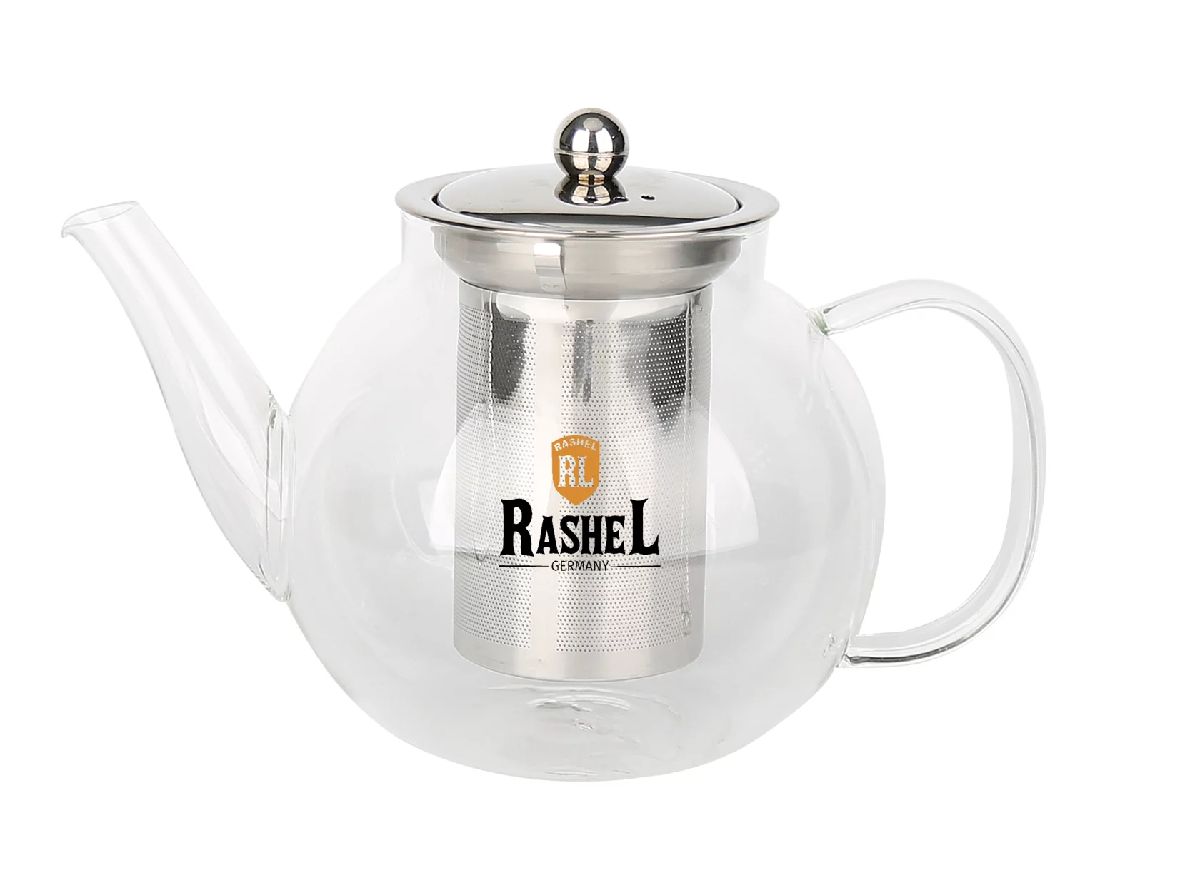 Чайник заварочный RASHEL R8356, боросиликатное стекло, 1.0 лКупить