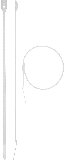 Кабельные стяжки с плоским замком ЗУБР КОБРА Профессионал нейлоновые (РА66) белые 2.5 х 205 мм 50 шт. (30930-25-205)