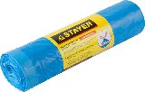 Мусорные мешки Stayer 120л, 10шт, особопрочные, особопрочные с завязками, синие, COMFORT, (39155-120)