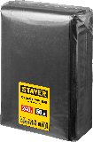 Строительные мусорные мешки STAYER 240л, 50шт, особопрочные, черные, HEAVY DUTY (39154-240)
