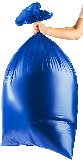 Строительные мусорные мешки ЗУБР 240л, 10шт, особопрочные, из первичного материала, синие, ПРОФИ (39159-240)