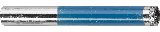Cверло алмазное трубчатое для дрели d 6 мм по стеклу и керамике, Р100, цилиндрический хвостовик, ЗУБР Профессионал (29860-06)