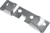 Стартовый крепеж для керамогранита ЗУБР, 10х20х75 мм, 60 шт, Кляймер-КГ (30856)