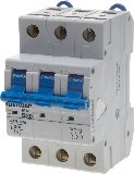 СВЕТОЗАР 3-полюсный,6 A B откл. сп., 6 кА, 400 В, Автоматический выключатель () (SV-49053-06-B)