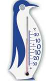 Термометр для холодильника Стеклоприбор ТБ-3-М1 исп.25 Пингвин (с силиконовой присоской)
