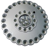 Фонарь подвесной (LED-36+5) светодиодный круглый пластмассовый