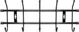 Вешалка настенная Ника ВН5 (5 крючков, 484х188мм) цвет-черный