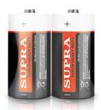 Батарейка солевая Supra (C) R14P-SP2 1.5V уп. пленка 815075 (2 шт. в уп.)