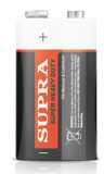 Батарейка солевая крона Supra 6F22-SP1 9V пленка 815105 (1 шт. в уп.)