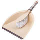 Набор для уборки DUST совок, щетка (резиновая кромка, резиновые вставки на ручке щетки) (105793)