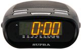 Настольные электронные часы-радио Supra SA-32FM с будильником black amber