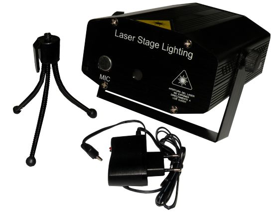 Домашняя лазерная Laser Stage Lighting цветомузыкальная установка