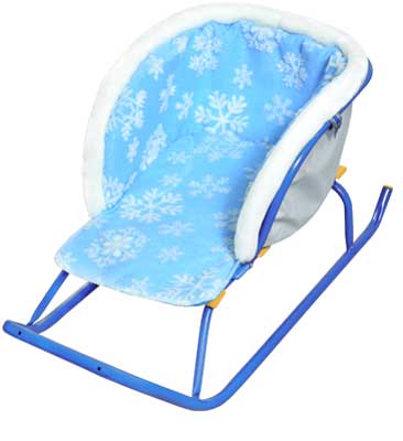 Сиденье для детских санок СС2-2 меховое без чехла для ног (искусственный мех + водооталкивающая ткань)Купить