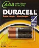 Батарейка Duracell (AAA) LR03-BL12 1.5V (2 шт. в уп.) отрывной