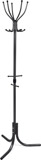 Вешалка напольная Ника Комфорт ВК5 Ч (цвет-черный, 5 крючков, 700х700х1800мм)