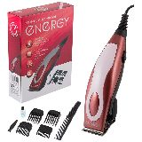 Energy EN-718 машинка для стрижки волос сетевая, красная