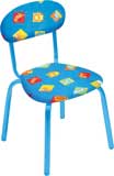 Стул детский Ника СТУ5 (от 1.5 до 3 лет, мягкое сиденье и спинка, высота до сиденья 290 мм)