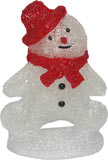 Фигура с подсветкой-снеговик 1