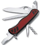 Нож швейцарский Victorinox Forester, 111 мм, 10 функций, красный (0.8361.MWC)