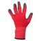 Перчатки хозяйственные PARK EL-C3032, размер 10 (XL), латекс+полиэстер, цвет красный с серым (001059)