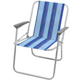 Кресло складное Ника КС4 Цвет-Синий