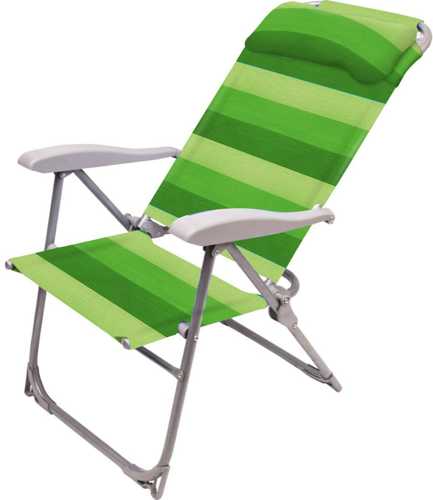 Кресло-шезлонг складное Ника К2 цвет-зеленыйКупить