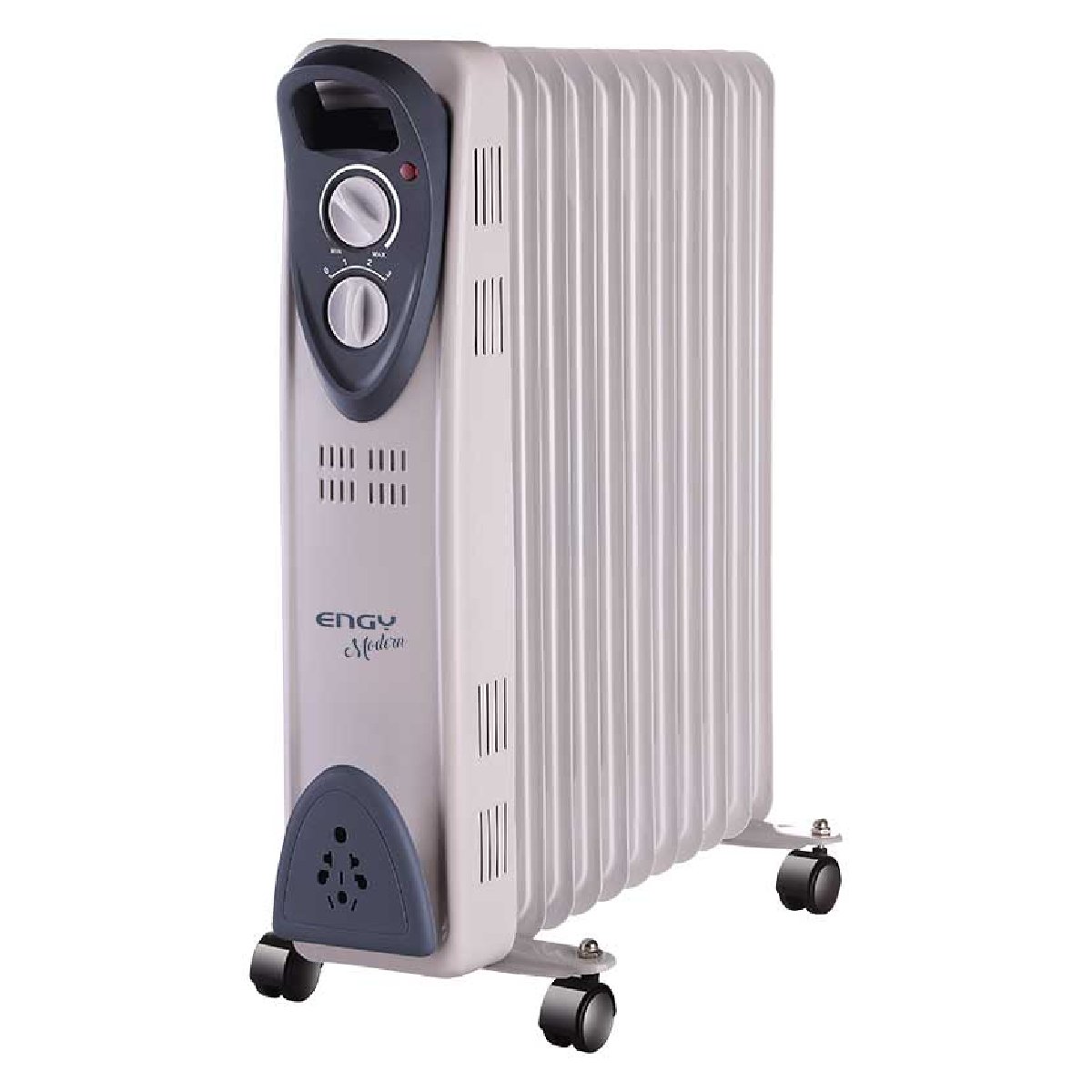 Масляный радиатор Engy EN-2211 Modern (11 секций 2500Вт) белый (015122)Купить