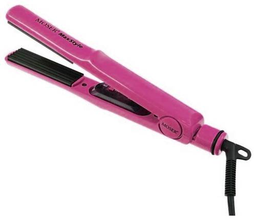 Moser 4415-0052 Climper Max Style щипцы для завивки волос с пластинами гофре, розовыеКупить