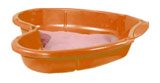 Песочница-бассейн Крыло бабочки Пл-С179 (одно крыло, цвет-оранжевый)