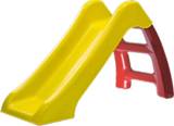 Горка детская пластмассовая Пл-С115 высота 70см (желтый скат красная лестница)