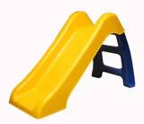 Горка детская пластмассовая Пл-С115 высота 70см (желтый скат синяя лестница)