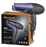Eurostek EHD-RC01A фен профессиональный, 2200Вт, черно-фиолетовый
