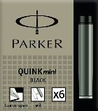 Parker Чернила (картридж), черный, 6 шт в упаковке (S0767220)