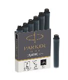 Parker Чернила (картридж), черный, 6 шт в упаковке (1950407)
