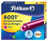 Pelikan Чернила (картридж), розовые, 6 шт в упаковке (321075)