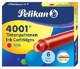 Pelikan Чернила (картридж), красные, 6 шт в упаковке (301192)