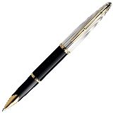 Waterman Carene-Deluxe Black GT, ручка-роллер, F, BL (S0699980)