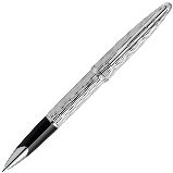 Waterman Carene-Essential Silver ST, ручка-роллер, F, BL (S0909870)