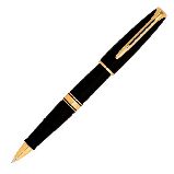 Waterman Charleston-Ebony Black GT, ручка-роллер, F, BL (S0701000)