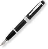 Cross Bailey-Black Lacquer CT, перьевая ручка, M, BL (AT0456-7MS)