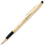 Cross Century II-10 Karat Rolled Gold, ручка-роллер, M, BL (4504)