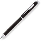 Cross Tech3+-Satin Black, многофункциональная ручка со стилусом, M, BL+R (AT0090-3)