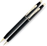 Набор подарочный Cross Сentury Classic-Black Matte GT, шариковая ручка + карандаш (250105)