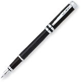 FranklinCovey Freemont-Black Chrome, перьевая ручка, M, BL (FC0036-1MS)