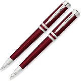 Набор подарочный FranklinCovey Freemont-Red Chrome, шариковая ручка + карандаш, M (FC0031-3)
