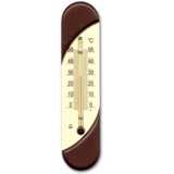 Термометр комнатный Стеклоприбор Сувенир П 9 (пластик)
